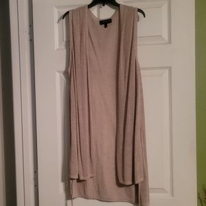 Lane Bryant sleeveless long tunic